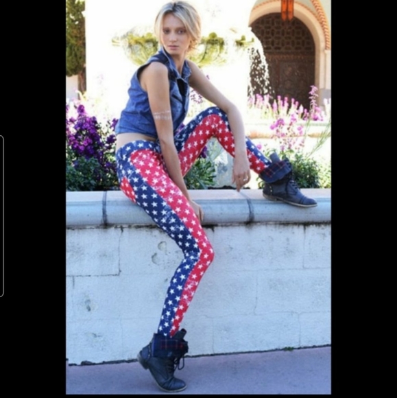 Jeggins with pockets stretch jean material - Picture 1 of 4